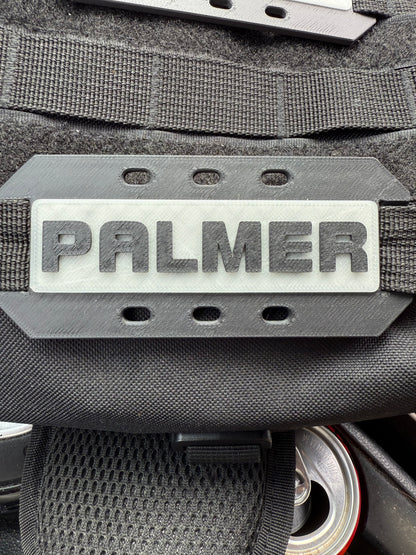 Molle Name Plates