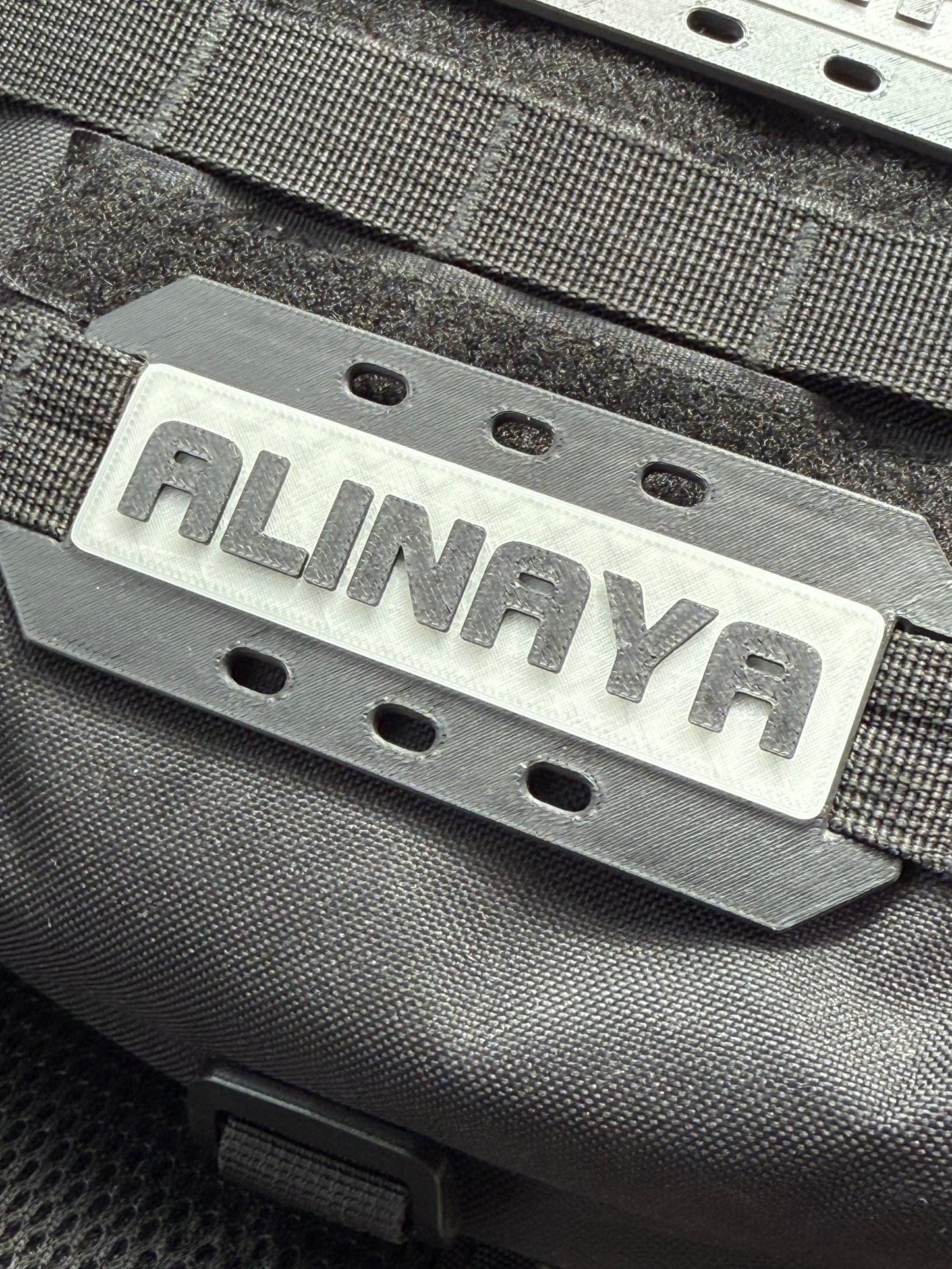 Molle Name Plates