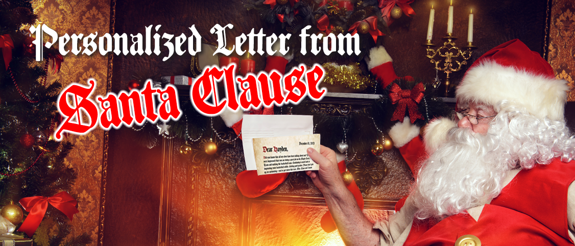 Personalized Letter From Santa Claus