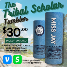 Load image into Gallery viewer, The Tribal Scholar Tumbler
