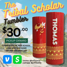 Load image into Gallery viewer, The Tribal Scholar Tumbler
