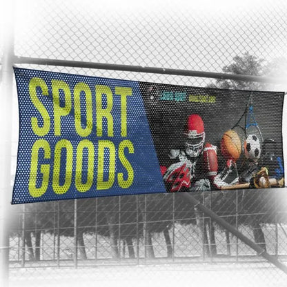 Perforated Outdoor Banner