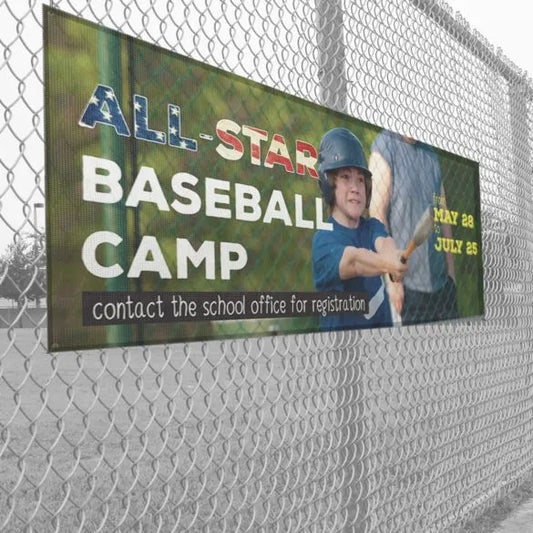 Perforated Outdoor Banner