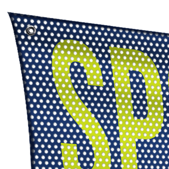 Perforated Outdoor Banner