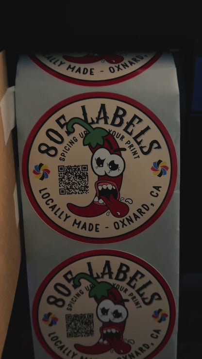 2" Circle Roll Labels