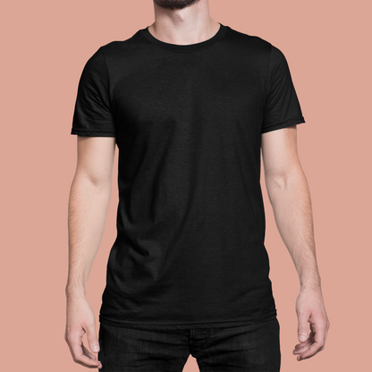 Custom Tee Black - Front Only