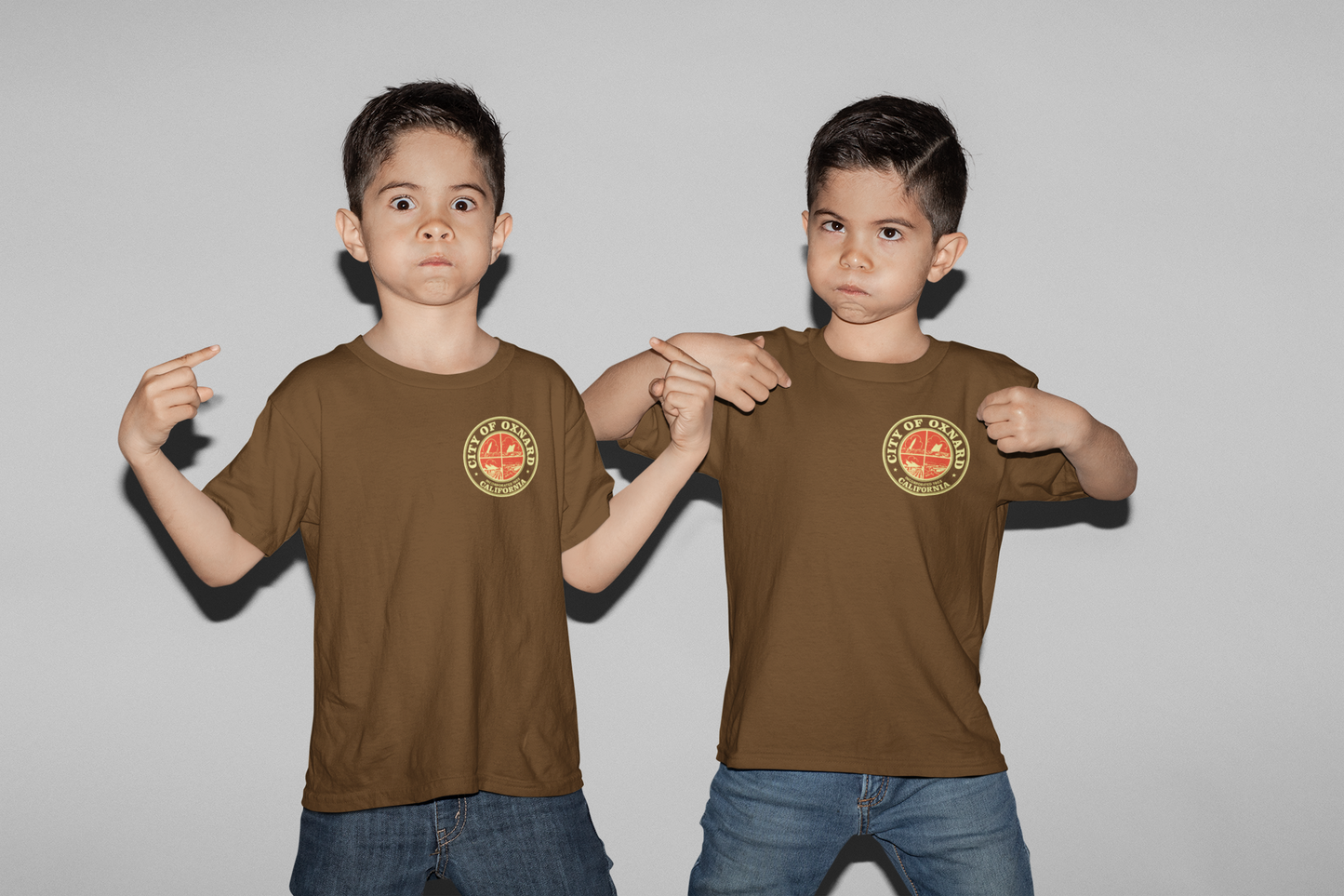 Oxnard Retro Brown Shirt (Youth)