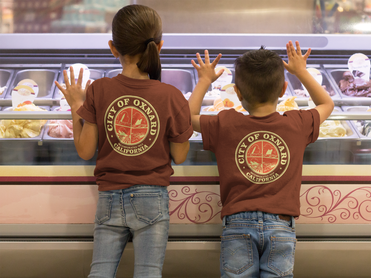 Oxnard Retro Brown Shirt (Youth)