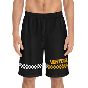Ventura Taxi Cab Board Shorts (Black)