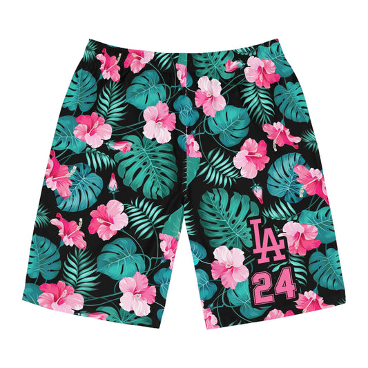 Custom Sports Print Shorts with Logo and Number