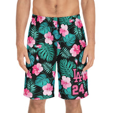 Load image into Gallery viewer, Custom Sports Print Shorts with Logo and Number
